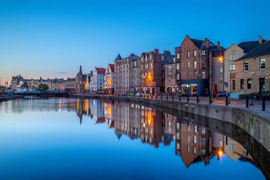 Leith, bairro interessante para ficar em Edimburgo