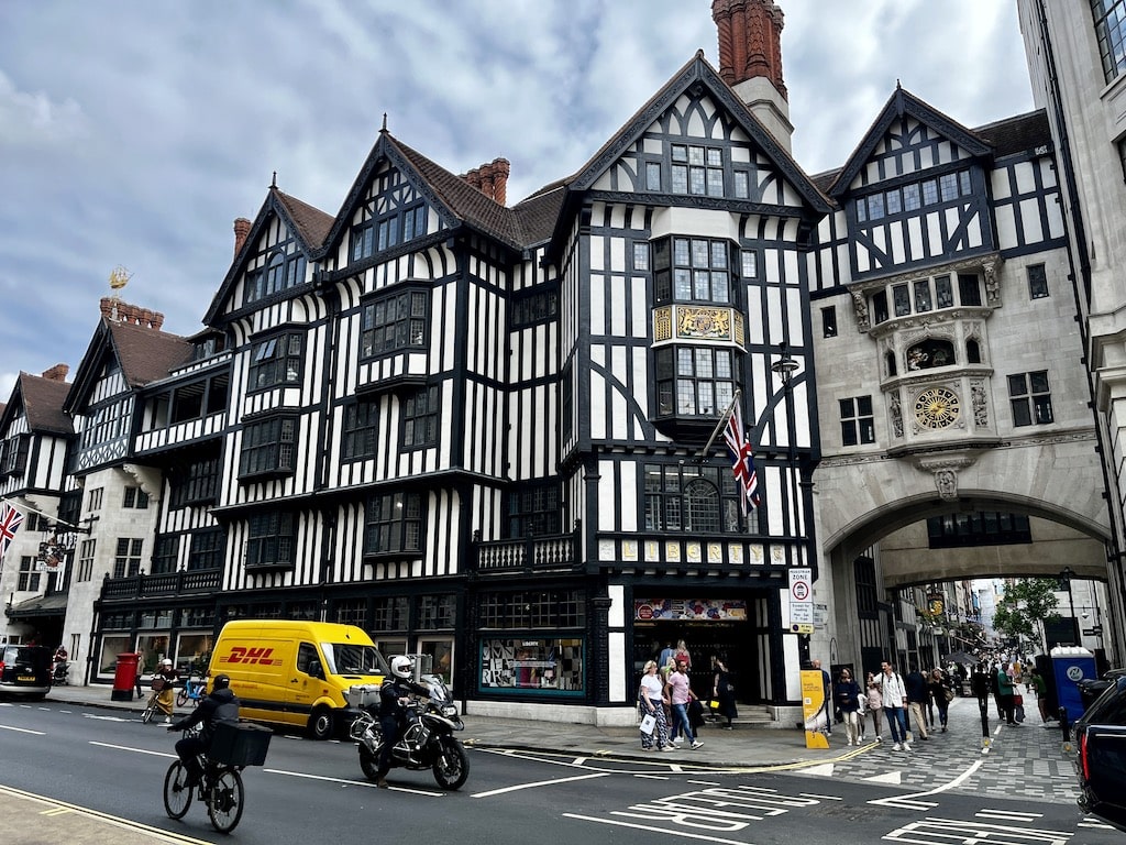 Liberty London no Soho