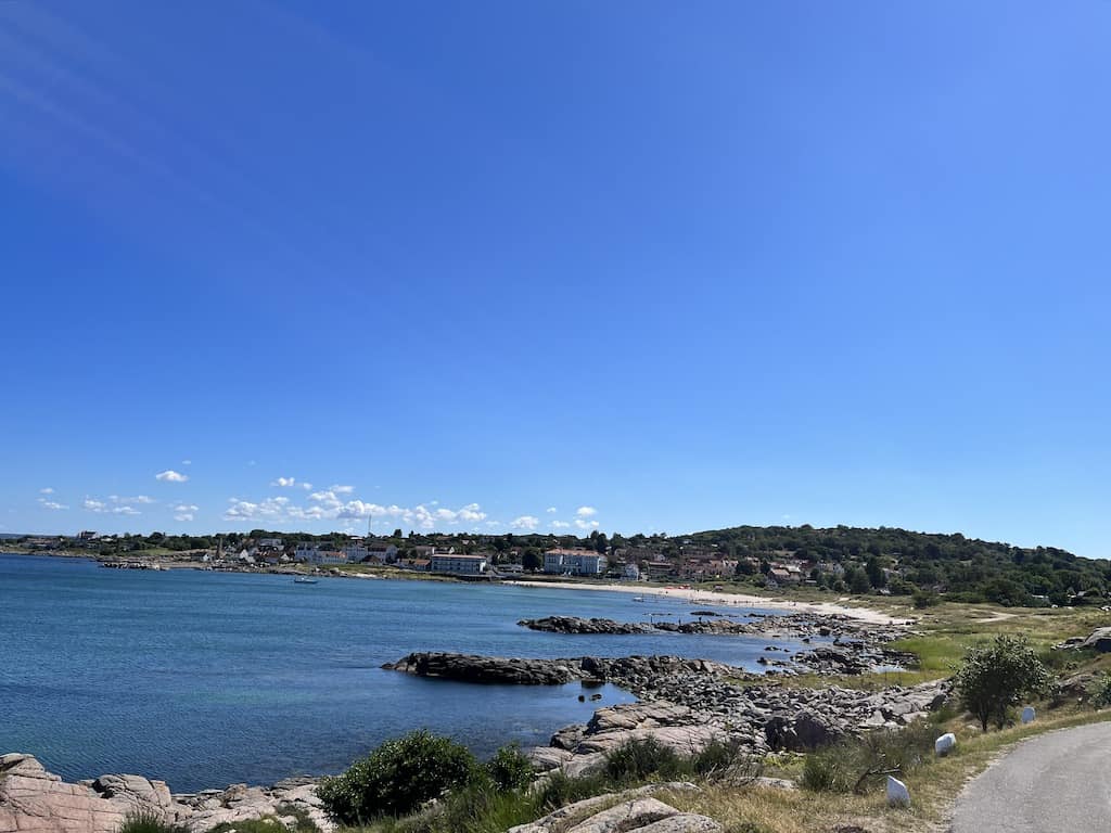 Ilha de Bornholm Litoral rochoso e paisagem em Bornholm