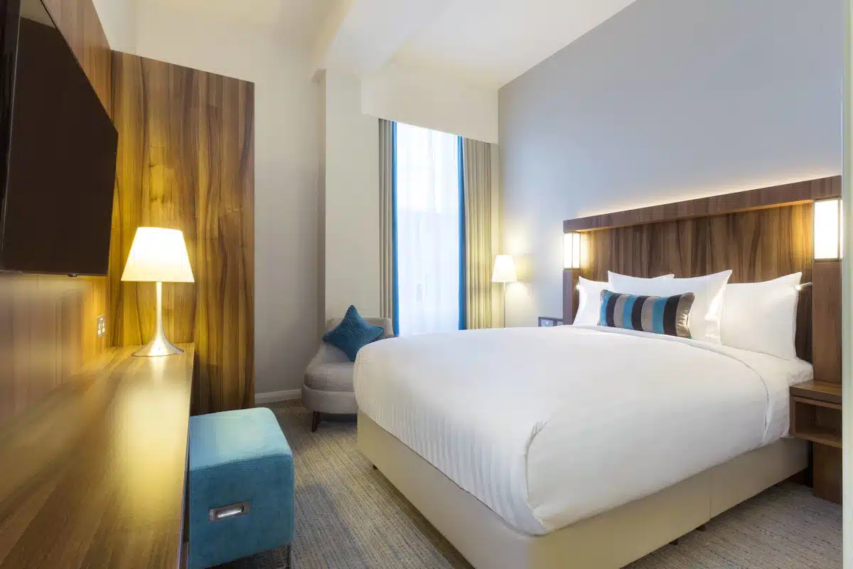 Marriott Edinburgh, bom hotel na New Town