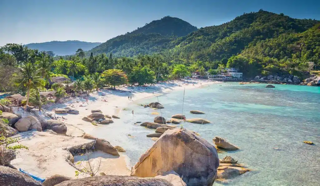 melhores regiões para ficar em Koh Samui