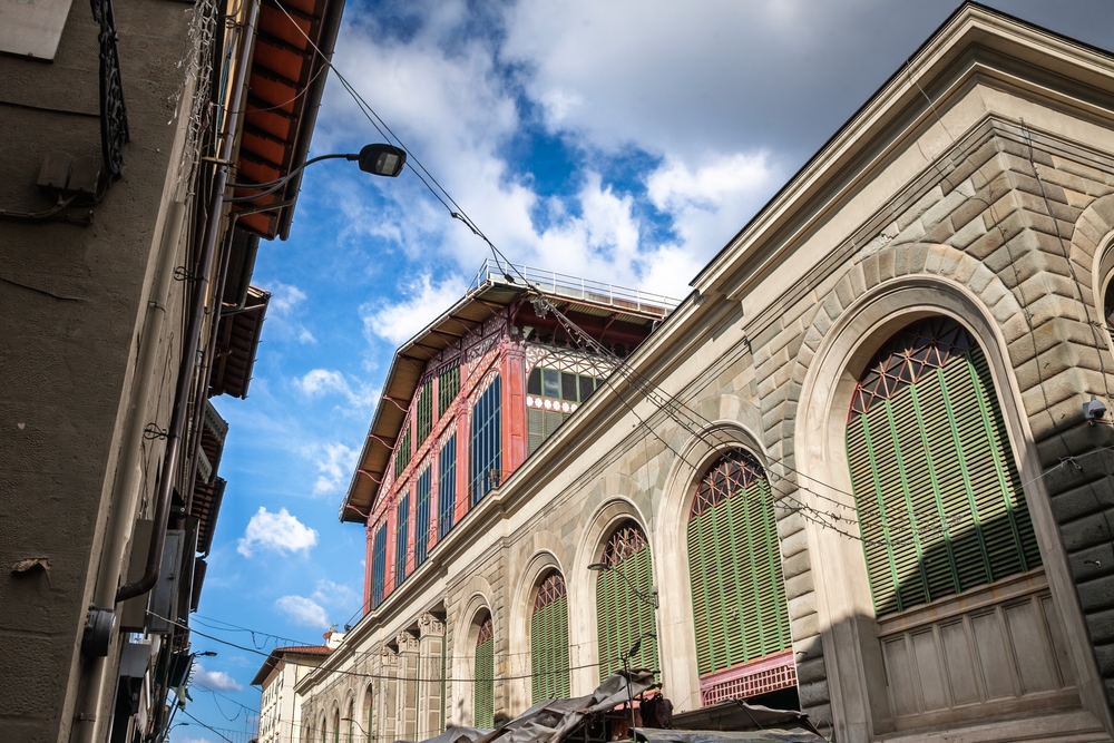 O mercado coberto Mercato Centrale, em Florença