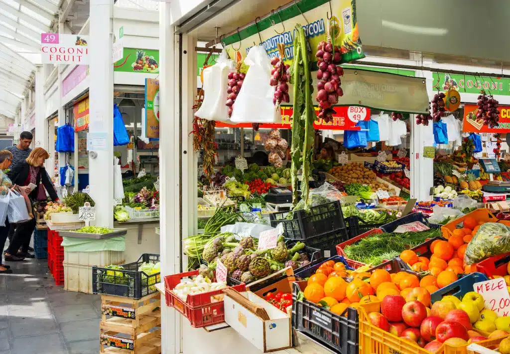 Mercado de Testaccio em Roma