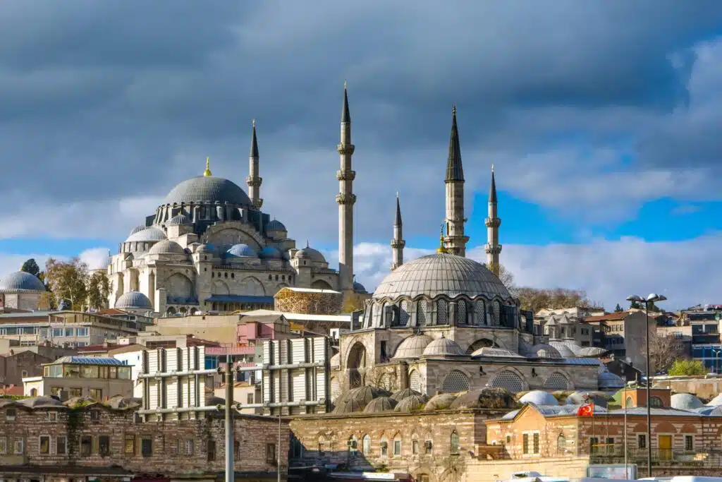 Mesquita de Süleymaniye em Istambul