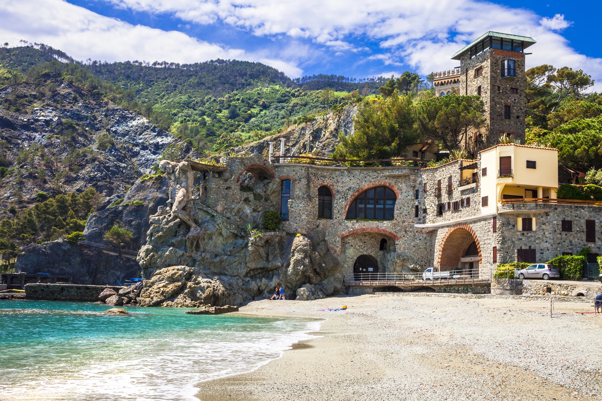 Monterosso al Mare Monterosso al Mare no litoral de Cinque Terre