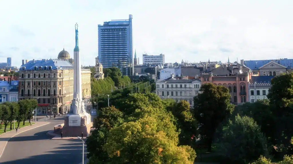 Monumento da Liberdade em Riga