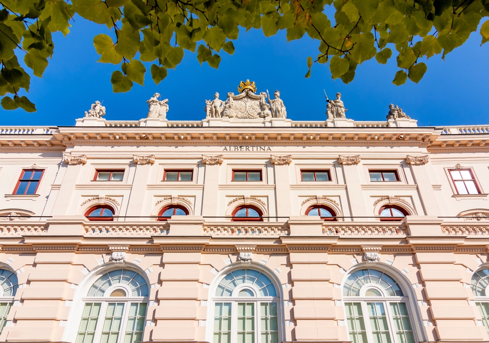 O museu Albertina em Viena