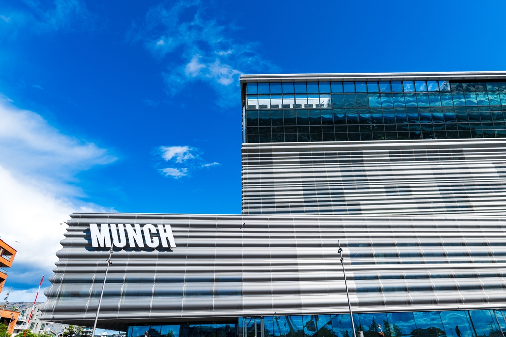 O novo prédio do museu MUNCH em Bjørvika, Oslo