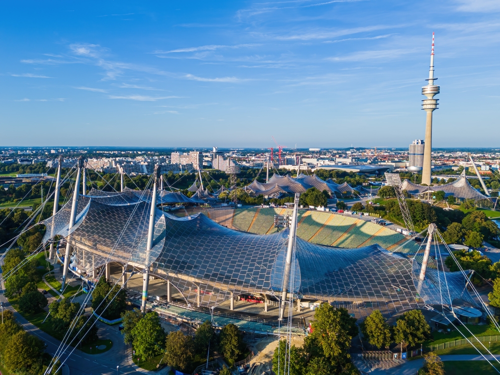 O Olympiapark em Munique