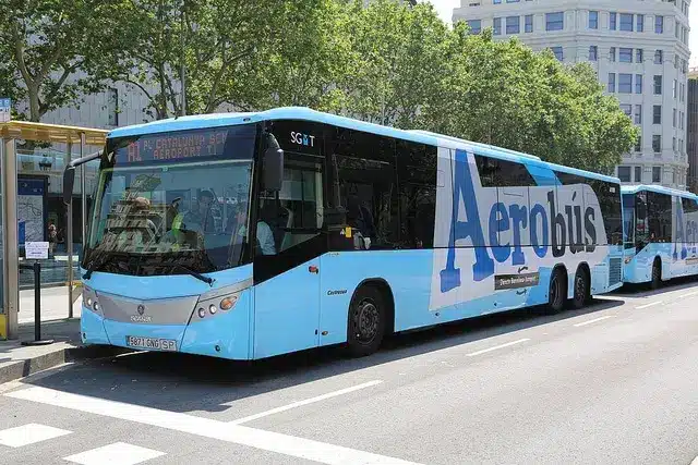 Ônibus do aeroporto de Barcelona para o centro