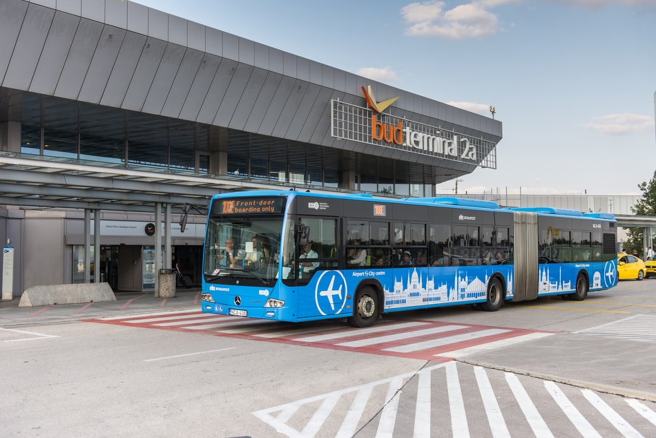 ônibus do aeroporto de budapeste