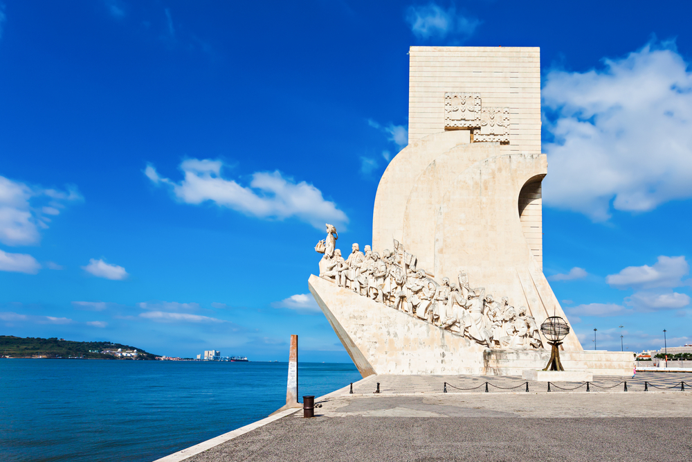 Padrão dos Descobrimentos às margens do Tejo em Belém, Lisboa