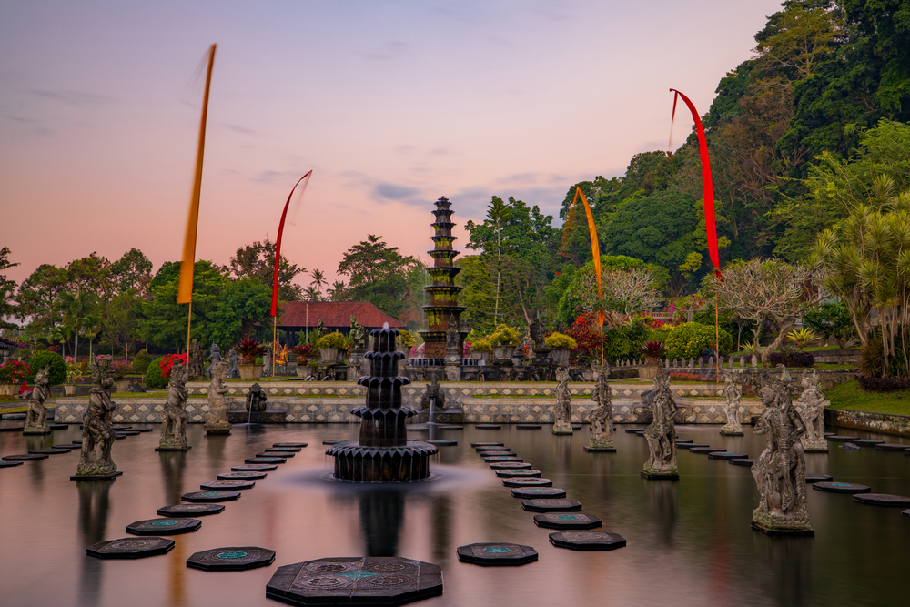 Palácio das águas Tirta Gangga, em Bali