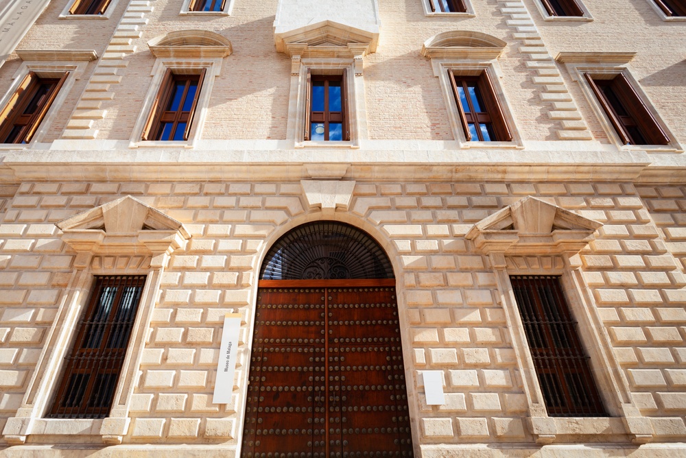 O Palacio de la Aduana, sede do Museo de Málaga