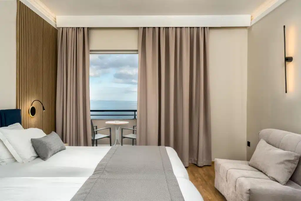 Palatino Hotel, hotel bom e barato na Cidade de Zakynthos
