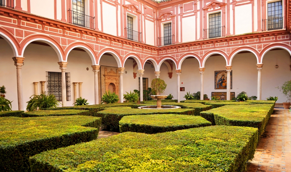 Pátio do Museo de Bellas Artes, em Sevilha