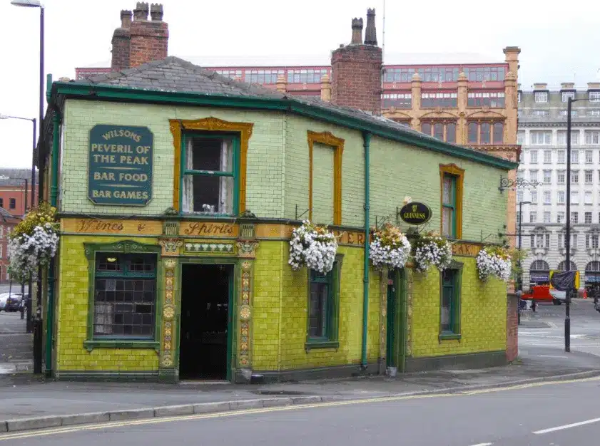 Peveril of the Peak, no centro de Manchester