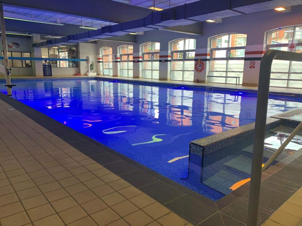 Piscina coberta do Castlefield Hotel