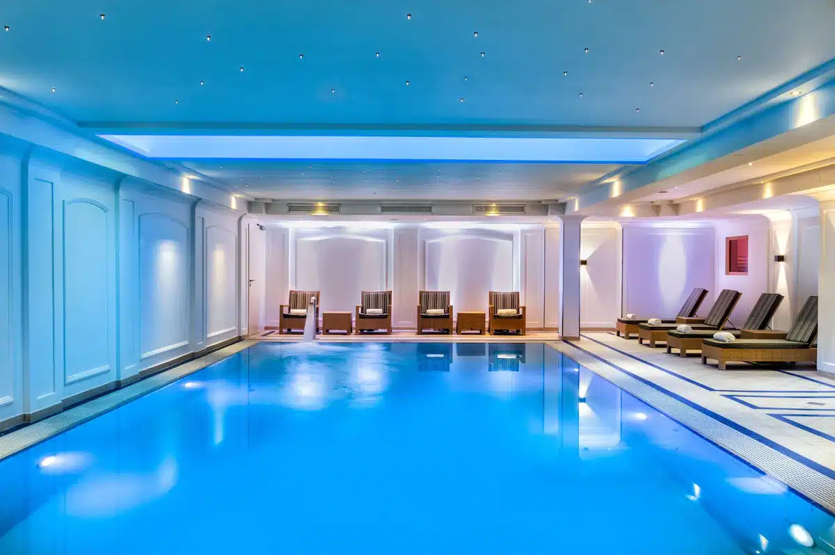 Piscina coberta do JW Marriott Hotel Berlin