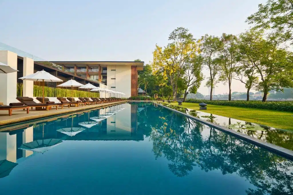 Piscina do Anantara Chiang Mai Resort