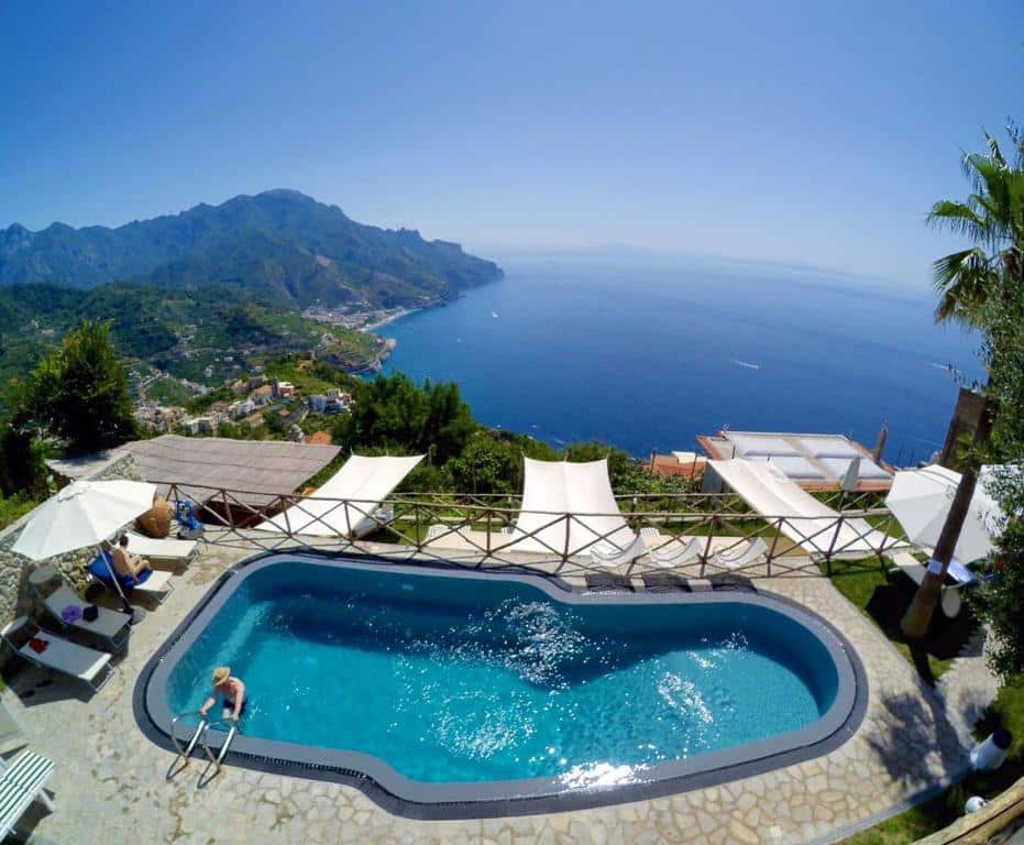 Piscina do Garden Hotel Ravello