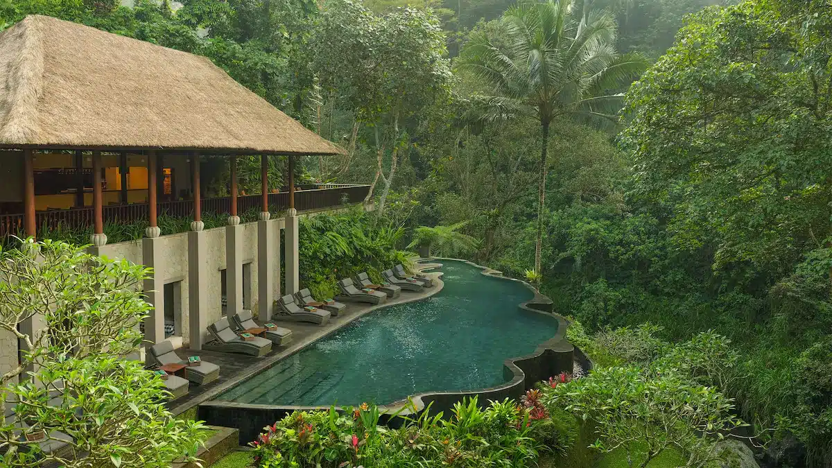 Piscina do Maya Resort & Spa na selva