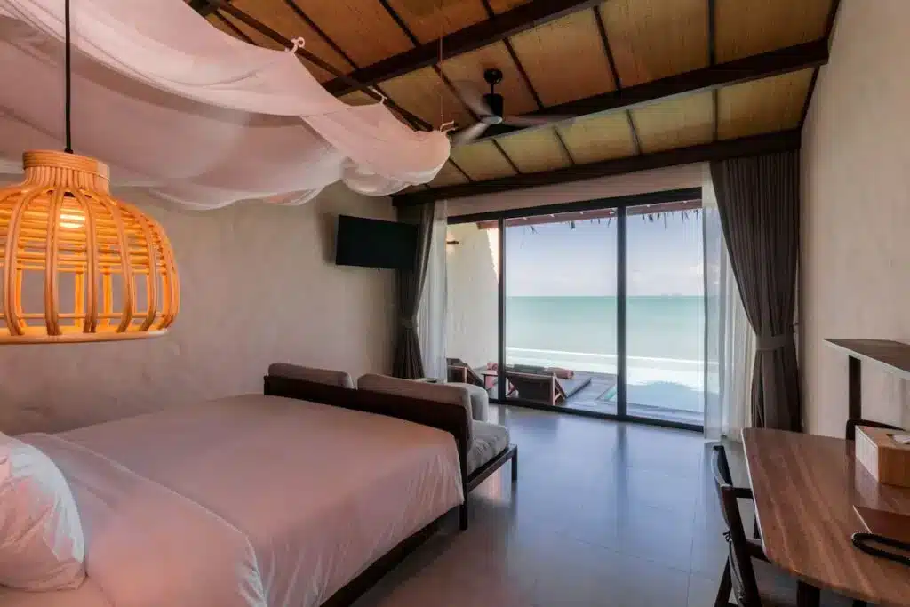 Piscina privativa do The Flow Samui