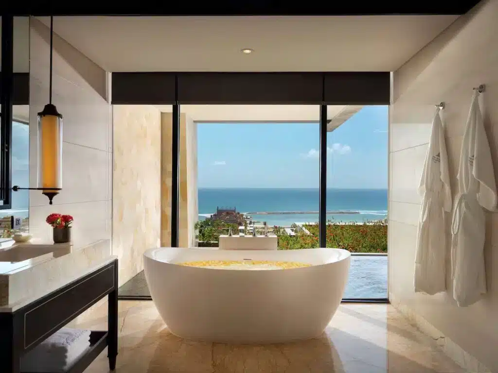 Piscina privativa no The Apurva Kempinski Bali