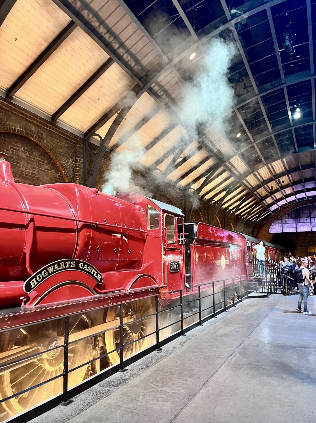 Plataforma 9 ¾ e o Expresso de Hogwarts