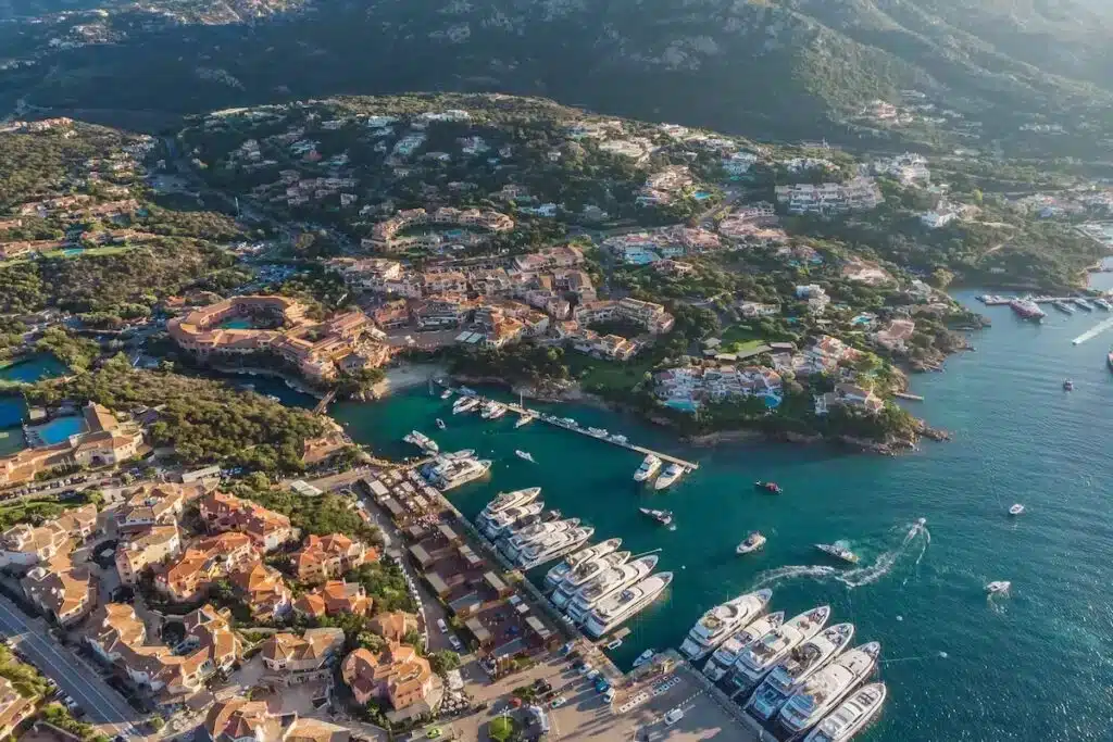 Porto Cervo, melhor lugar para ficar na Sardenha para hotéis de luxo e praias