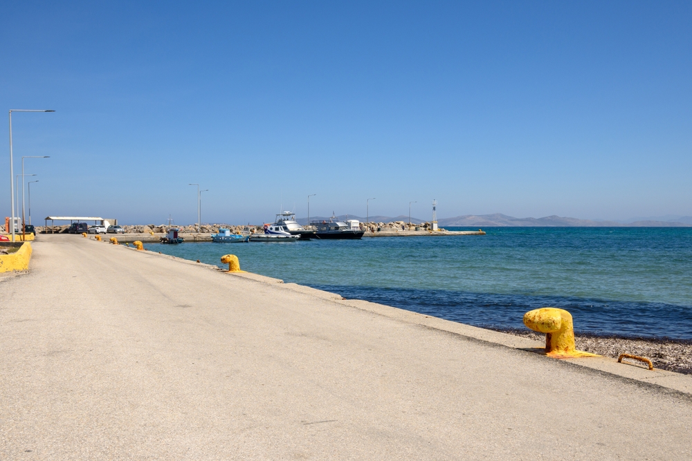 O porto de Mastichari, em Kos