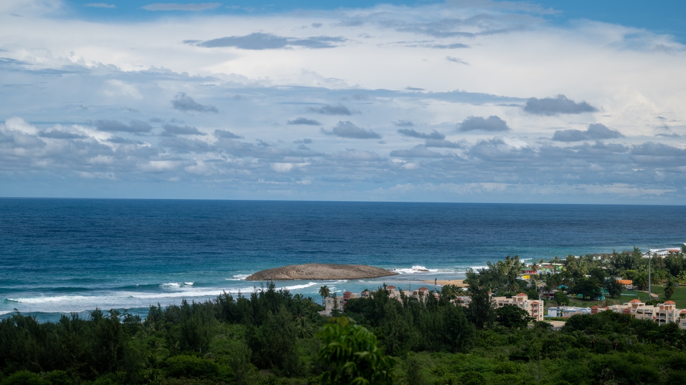 Praia de Jobos, em Isabela, na costa noroeste de Porto Rico