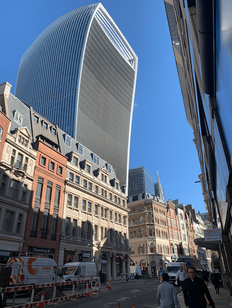 prédio walkie talkie em londres prédio walkie talkie em londres