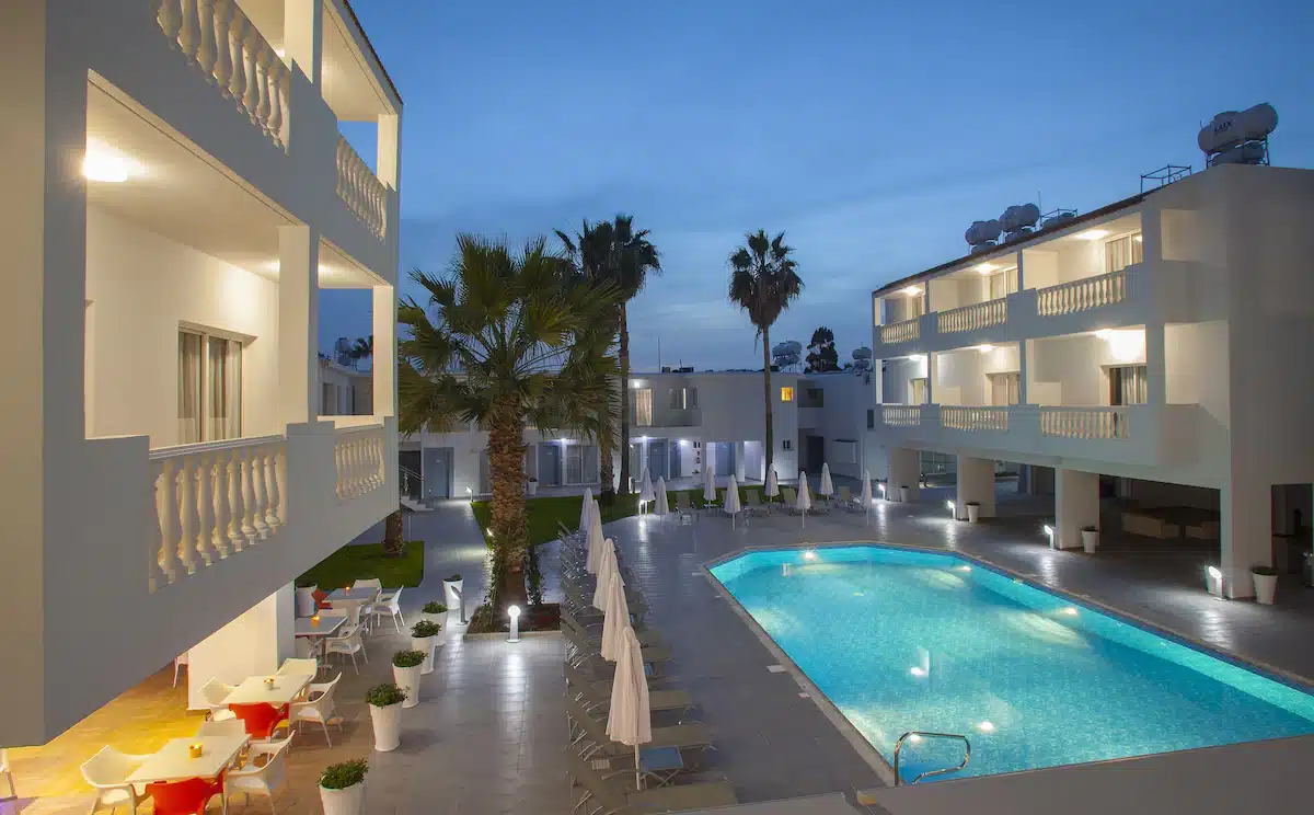 Princessa Vera Hotel, lugar barato para ficar em Pafos 