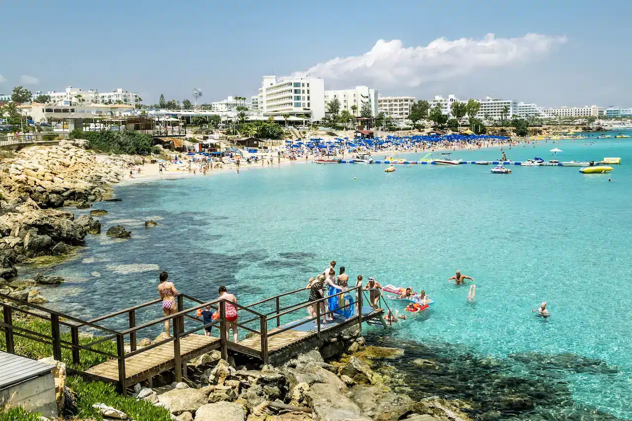 Protaras e Fig Tree Bay, melhor lugar para ficar em Chipre com crianças