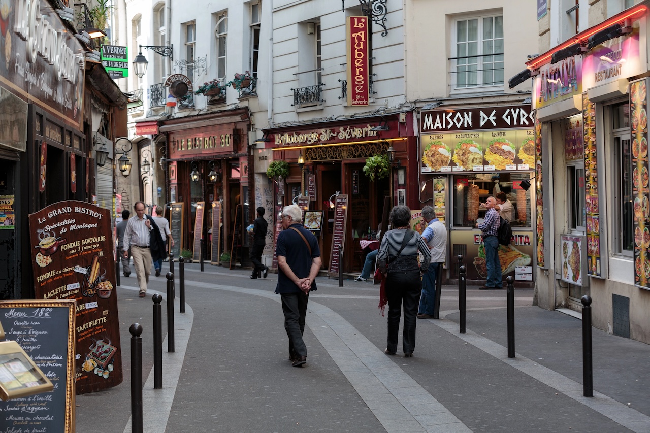 o Quartier Latin em Paris
