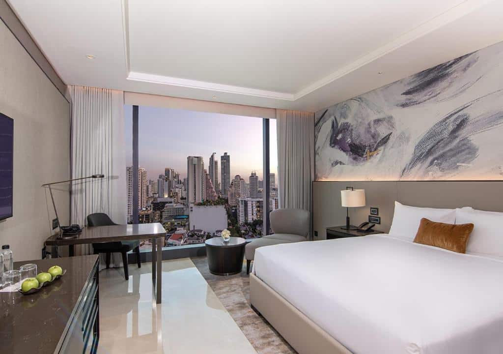 Quarto com vista no Carlton Hotel Bangkok Sukhumvit