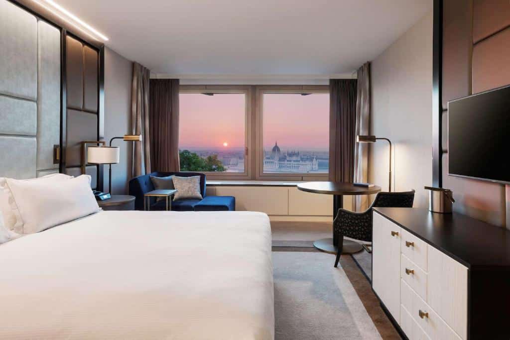 Quarto com vista no Hilton Budapest