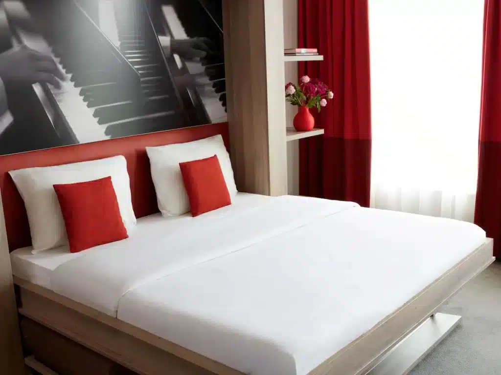 Quarto do Aparthotel Adagio Vienna City