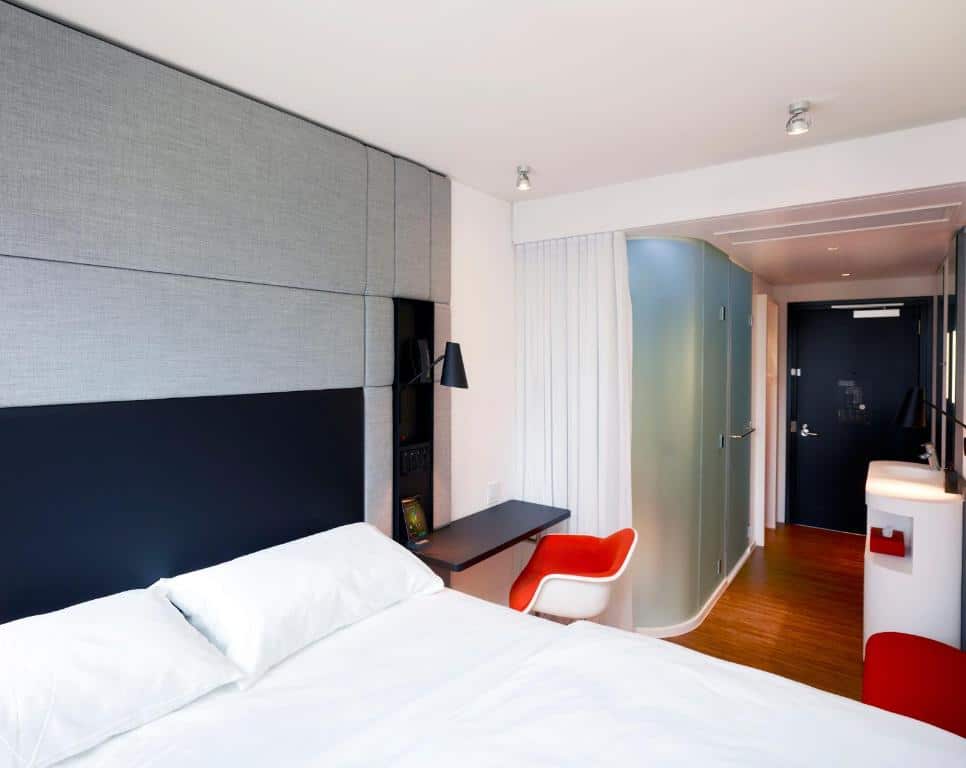 Quarto do citizenM Los Angeles Downtown