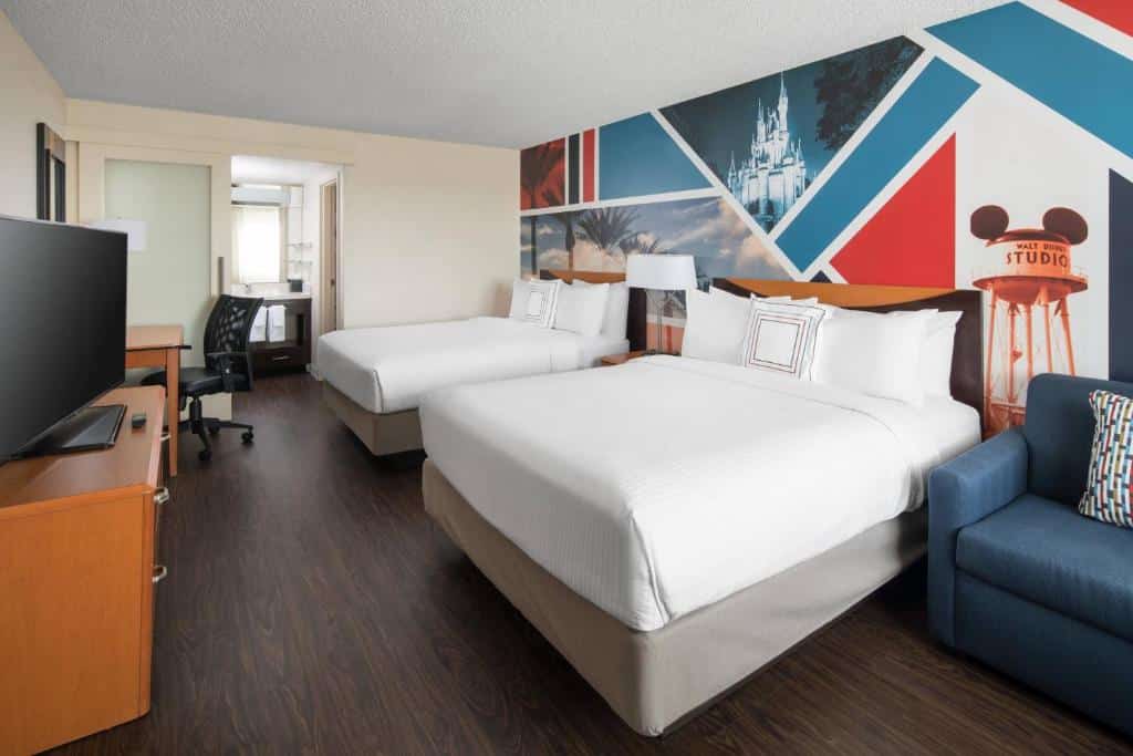 Quarto do Fairfield by Marriott Anaheim Resort