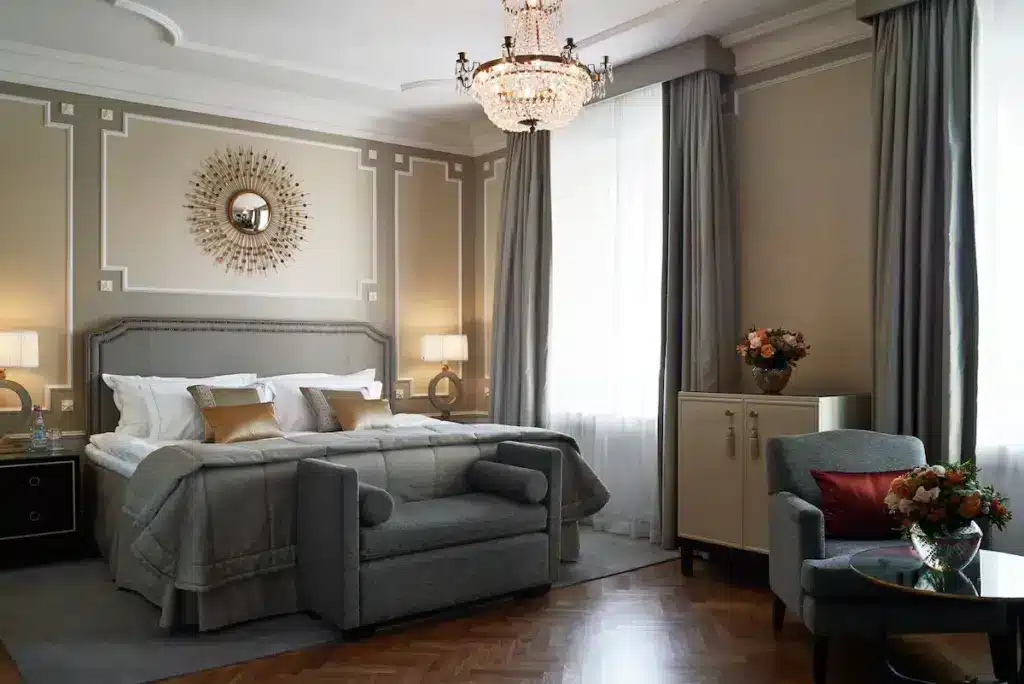 quarto do Grand Hôtel Stockholm