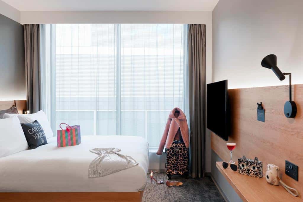 Quarto do Moxy Manchester
