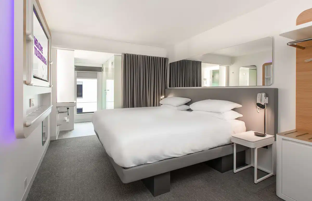 Quarto do Yotel Edinburgh