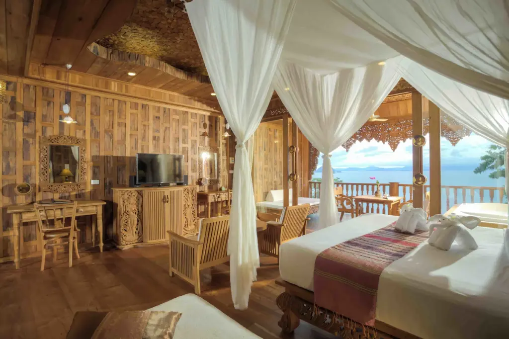 Quarto no Santhiya Resort em Koh Yao Yai