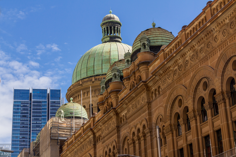 Queen Victoria Building no Sydney CBD