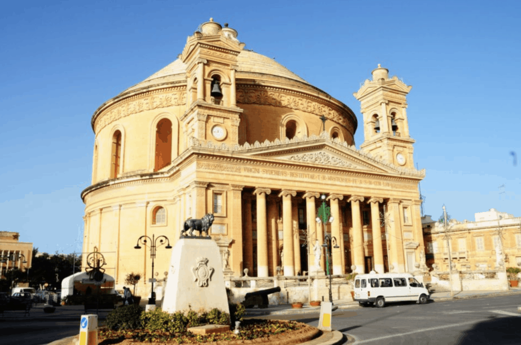 A Rotunda de Mosta em Malta