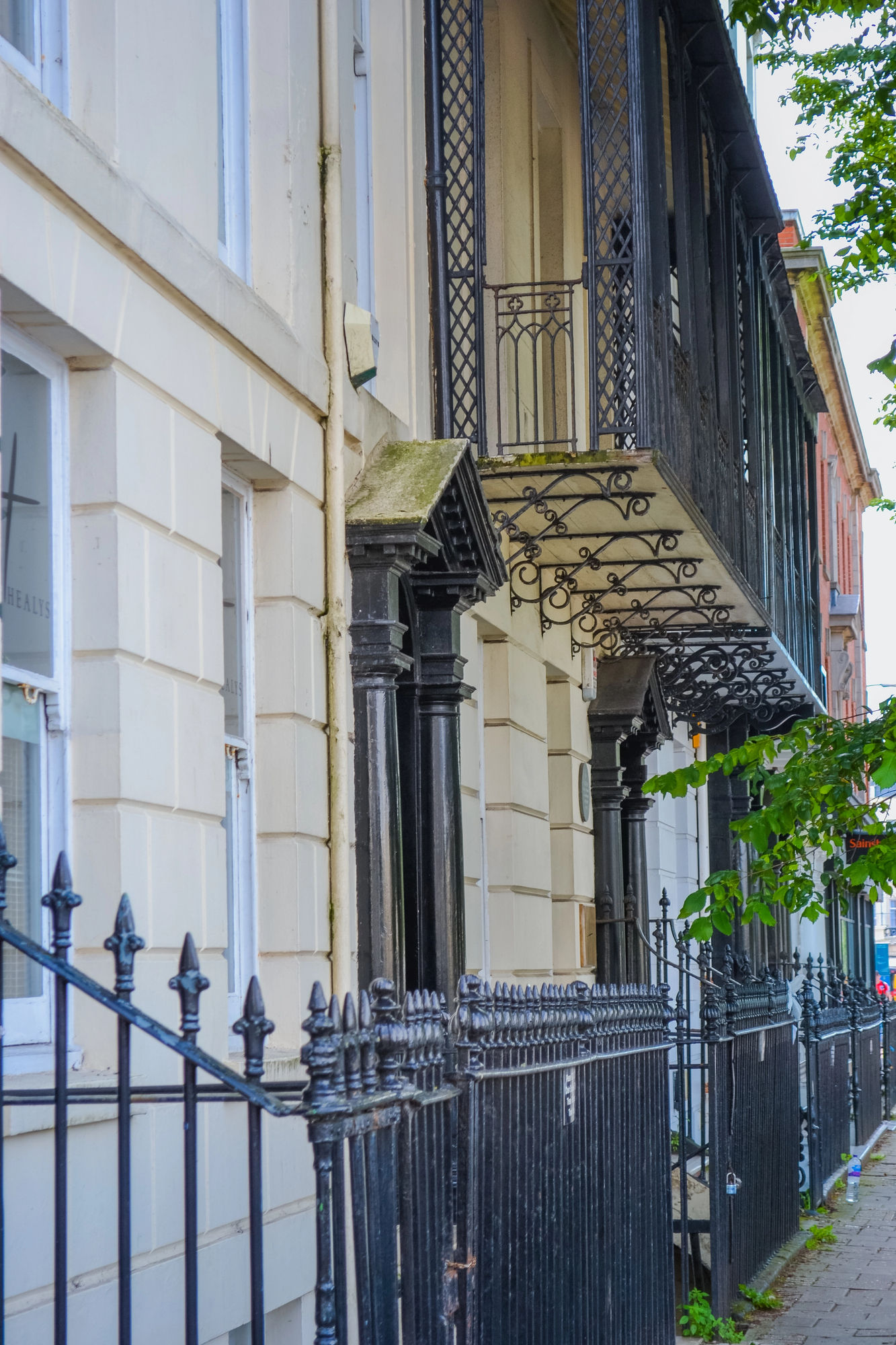 Rua em Kemptown, em Brighton