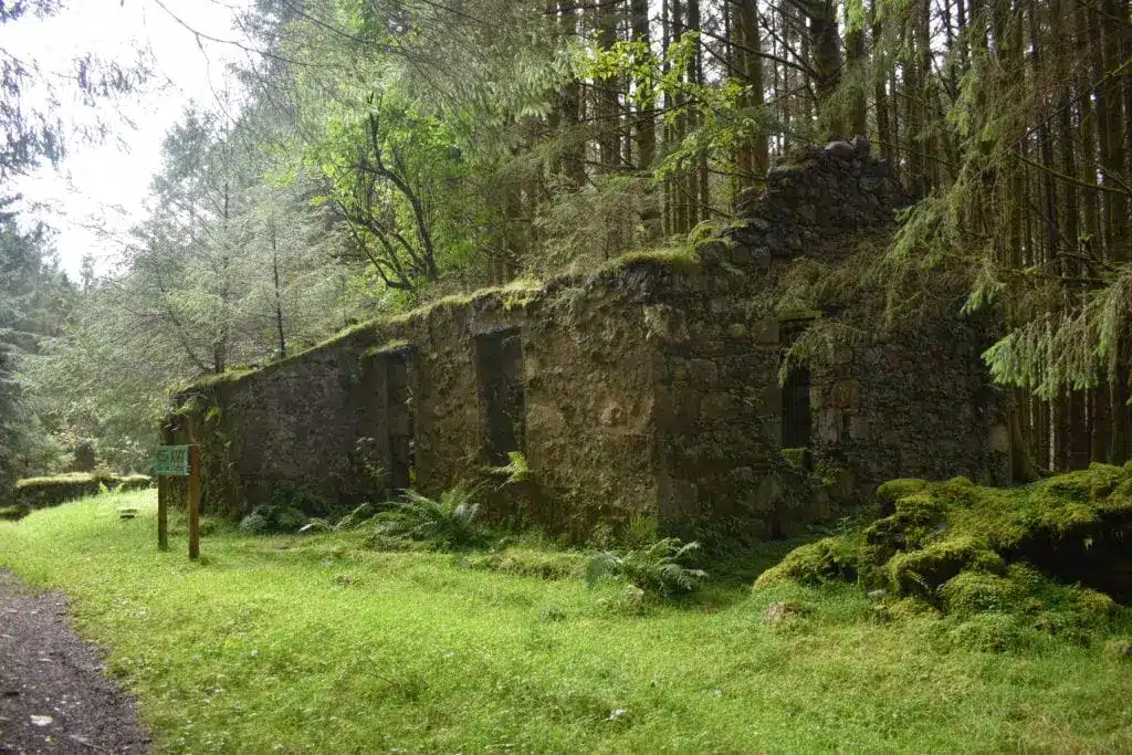 ruína em Glencoe
