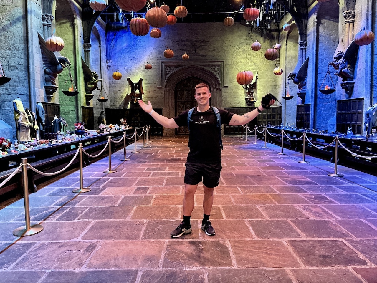 O Salão Principal no Mundo de Harry Potter